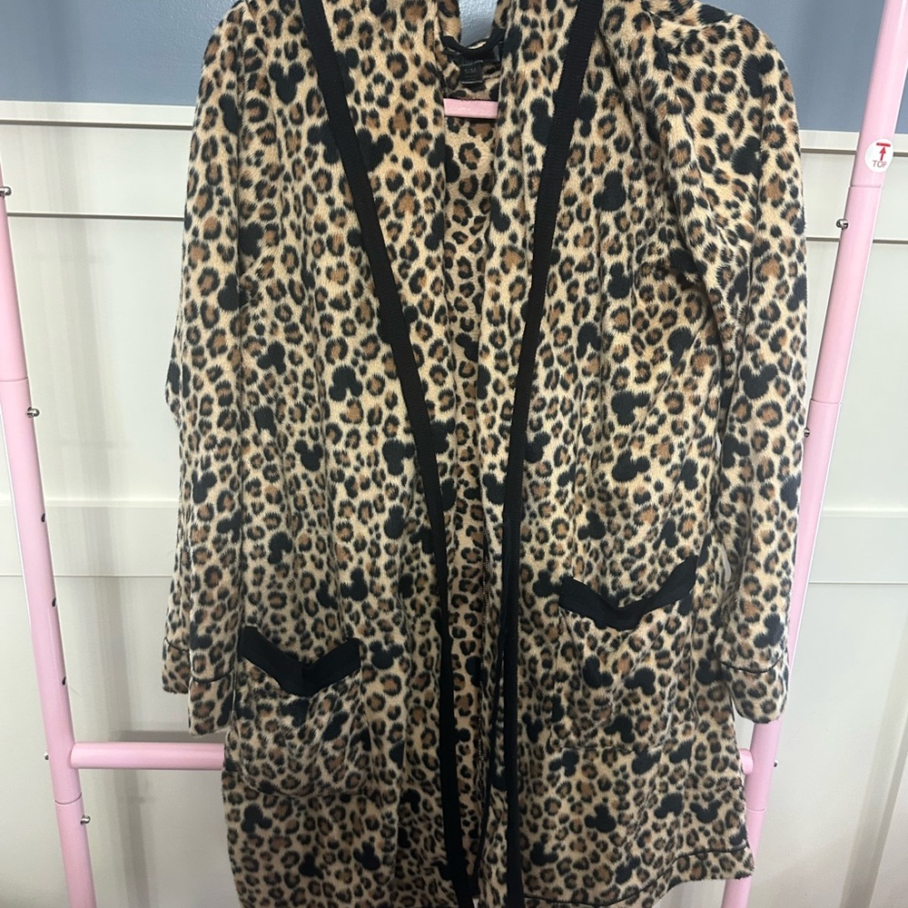 Disney Leopard Print Women's Robe